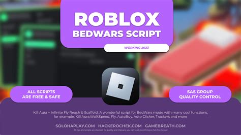 Roblox Bedwars Script Hack Kill Aura Infinite Fly 2023 Soloha Play