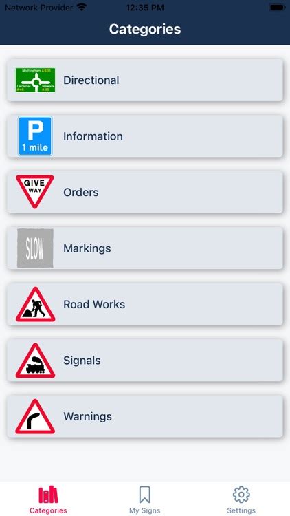 Dvla Driving Theory Road Signs By Han3 Digital Ltd