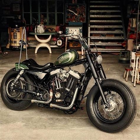 Knowing what to change, what to leave alone, and when to stop. Bobber motorcycle diy Harley custom customs cafe racer ...
