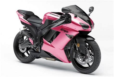 Pink Kawasaki Motorcycle 08 Zx6r Kawasaki