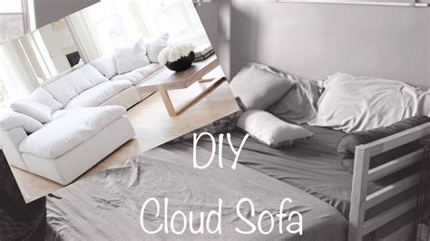 DIY Ikea Cloud Sofa - YouTube