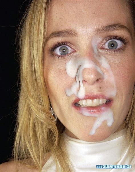 Gillian Anderson Cum Facial Celebrity Fakes U Erofound
