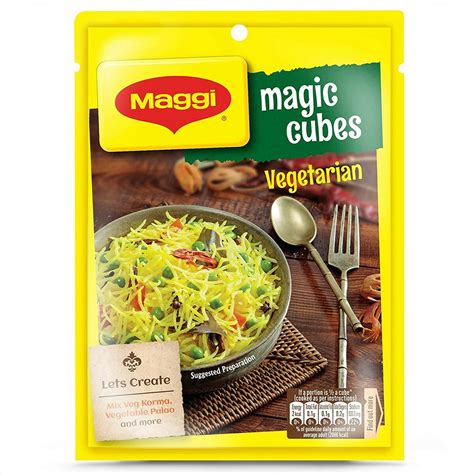 Buy Maggi Magic Vegetarian Cubes 4g 10s Online Lulu Hypermarket India