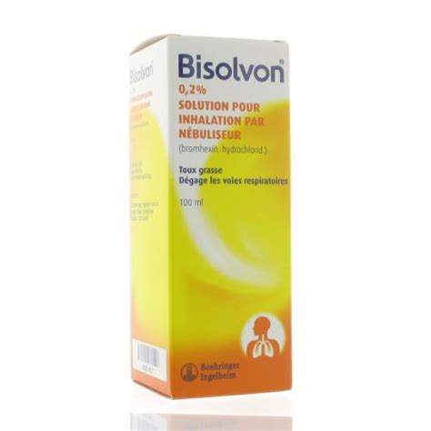 Bisolvon Solution Pour Inhalation 2 Mgml 100 Ml Pharmacodel