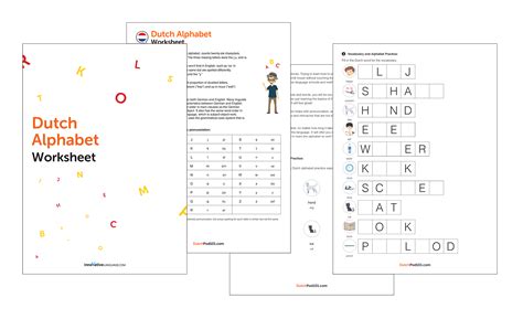16 Dutch Worksheets For Beginners Pdf Printables
