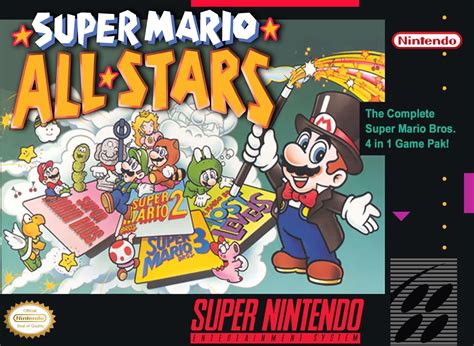 Super Mario All Stars Super Nintendo Game