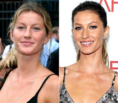 Gisele Bundchen Natural Beauty Stars Without Makeup Us Weekly