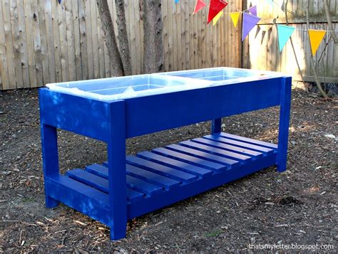 Ana White Sand And Water Play Table Diy Projects