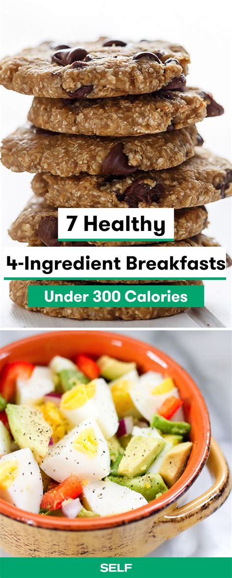 Everything you need to know about oatmeal calories, carbs, fiber, and overall nutrition. 7 Healthy 4-Ingredient Breakfasts Under 300 Calories | Low ...