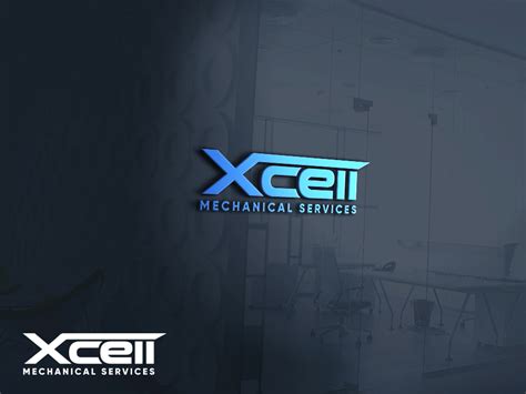 Logo Design For Xcell Mechanical Services By Identsart Design 24080874
