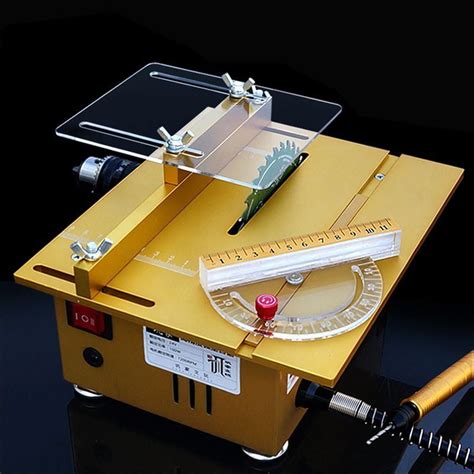 Multifunction Mini Table Saw Handmade Woodworking Bench Lathe Electric