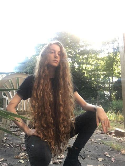 My everyday hairstyle with long hair. mid thigh length when standing! : longhair in 2021 | Long ...