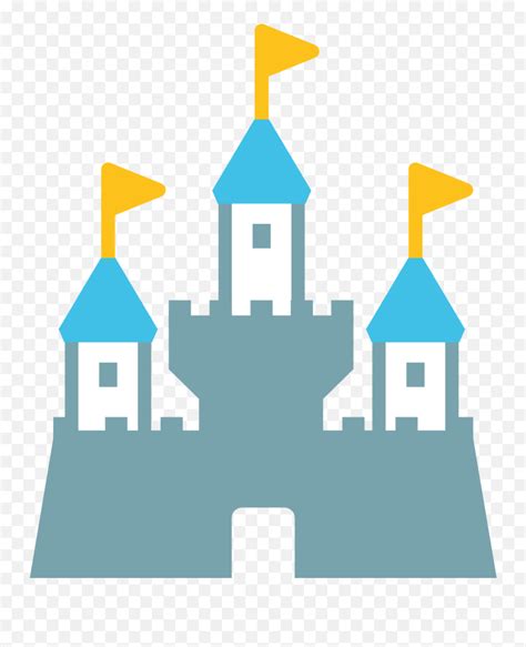 Fileemoji U1f3f0svg Wikipedia Disney Castle Emoji Pngfirst Place