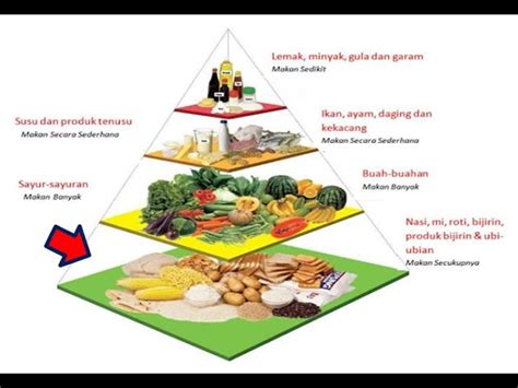 Carta Piramid Makanan Kartun Sovremennaya Piramida Zdorovogo Pitaniya Online Presentation