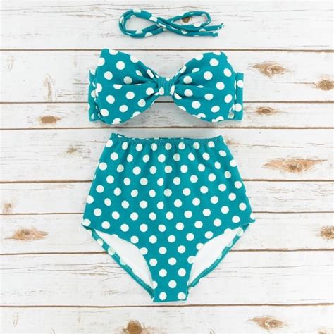 Polka Dot Bikini Etsy Uk