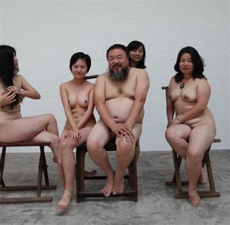 Chinesische Opposition Nackte Ai Weiwei Anhänger gegen Porno Vorwurf