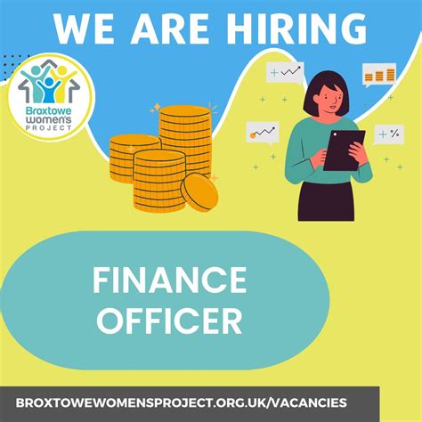 We Are Recruiting Finance Officer Broxtowe Womens Project