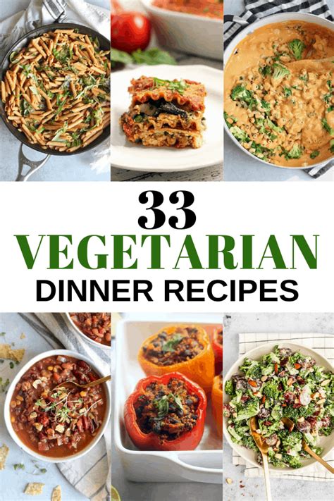 33 Mouthwatering Healthy Vegetarian Recipes For Dinner Tonight