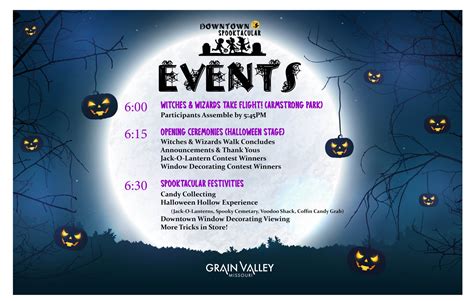 DOWNTOWN SPOOKTACULAR- HALLOWEEN 2022 - City of Grain Valley, Missouri
