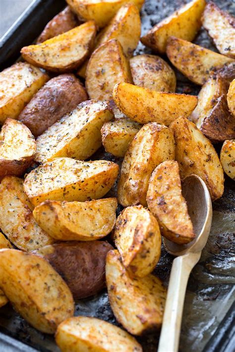 Sprinkle with coarse salt and pepper. Roasted Potatoes with a Kiss of DijonReally nice recipes. Every hour. Show me what you cooked ...