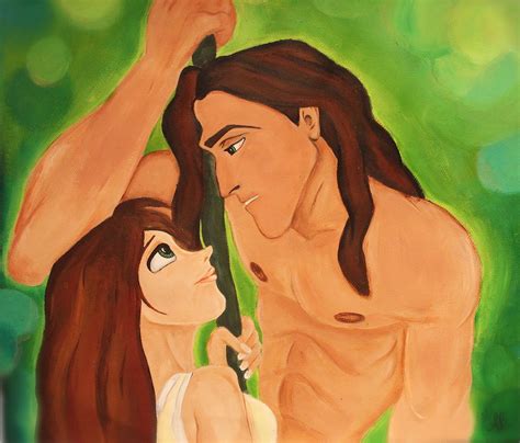 Jane Porter Fan Art Jane And Tarzan Tarzan And Jane Tarzan Disney Movie Characters