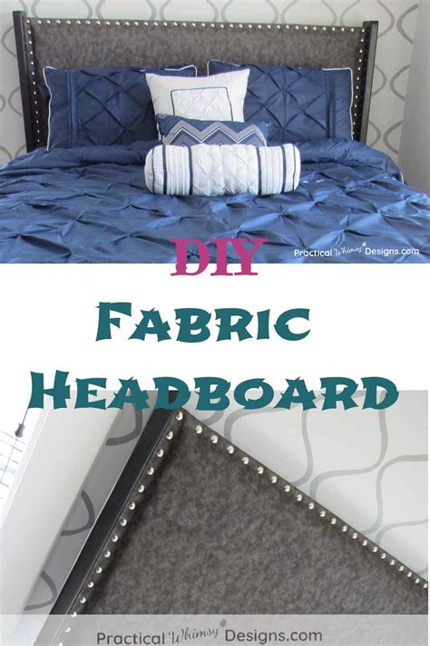 Diy Fabric Headboard Practical Whimsy Designs