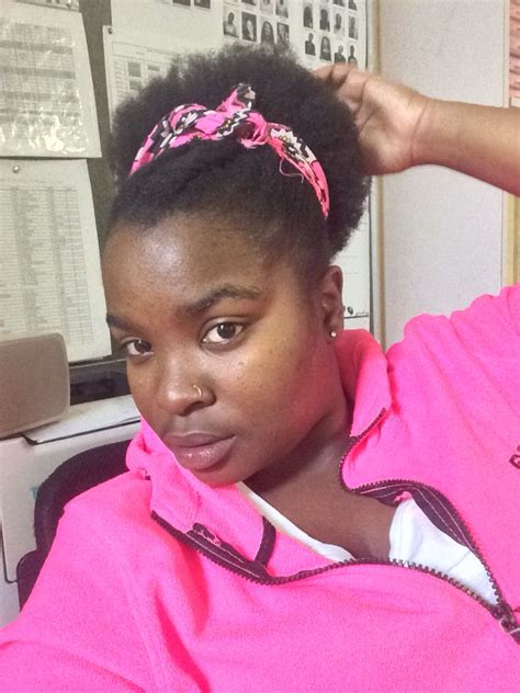 This week, i'm giving you eight great ways for you to style your. Rocking an Afro bun at work with a bandana | Natural hair ...