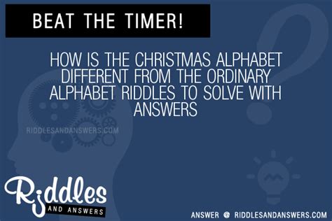 30 How Is The Christmas Alphabet Different From The Ordinary Alphabet