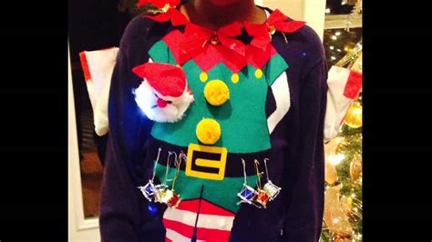 ♕ugly Christmas Sweaters Winner Revealed Youtube