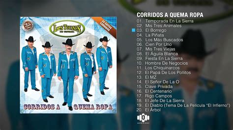 Corridos A Quema Ropa Los Tucanes De Tijuana Album Completo