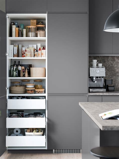 Voxtorp Dark Grey Kitchen For A Clean Look Ikea Spain