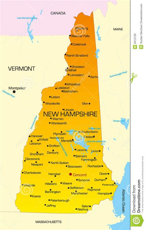 New Hampshire Stock Photo Image 8412120