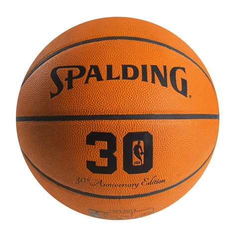 Spalding Nba 30th Anniversary Leather Basketball Basketballs At Hayneedle