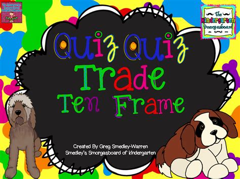 Quiz Quiz Trade Numbers To 20 The Kindergarten Smorgasboard Online Store