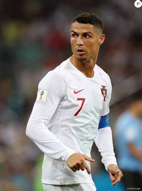 Cristiano Ronaldo lors de la 8ème de finale du match de coupe du monde