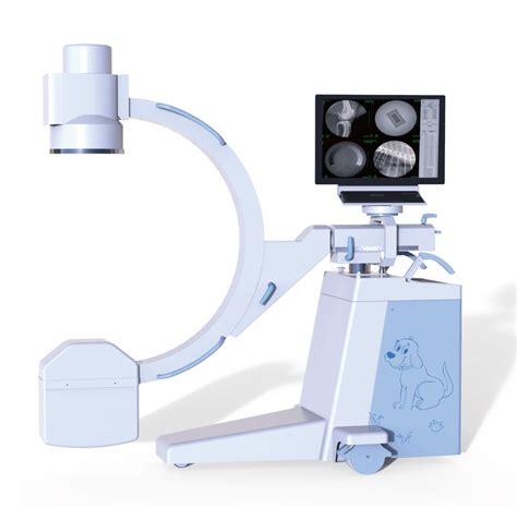 Vet1120 Veterinary Digital Mobile Digital Radiography C Arm X Ray Machine