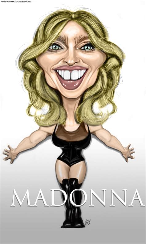 Madonna Follow This Board For Great Caricatures Or Any Of Our Other