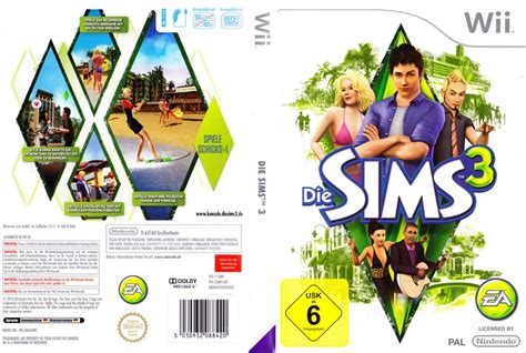 The Sims 3 2010 Wii Box Cover Art Mobygames