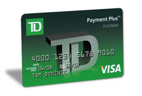 Td bank credit card statement. TD Bank Payment Plus Credit Card Rewards Responsible ...