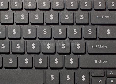 Dollar Sign On Computer Keyboard Stock Photo Image Of Accessory