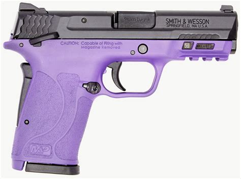 Smith And Wesson Mandp 20 Shield Ez Purple Passion Edition 9mm Pistol