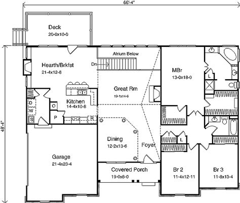 House 1247 Blueprint Details Floor Plans