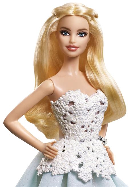 2016 Mattel Barbie Holiday Doll Blonde Dgx98