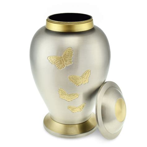 Adult Brass Cremation Urns For Ashes Cherished Urns