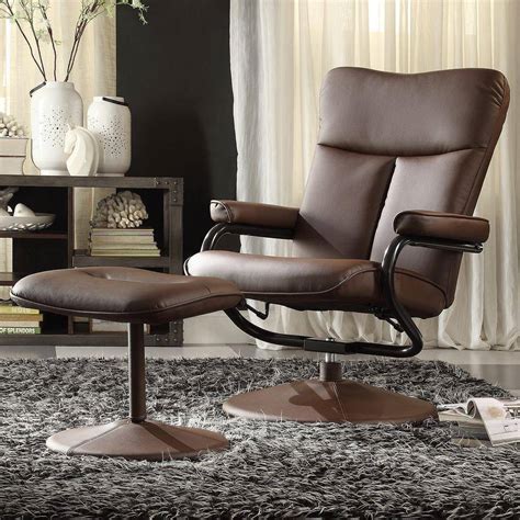 titan osaki brown faux leather reclining massage chair ap aurora brown the home depot