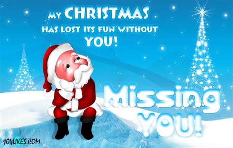 Miss You Christmas Quotes Missing You