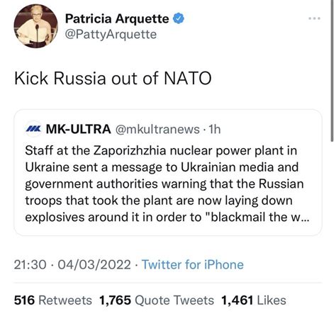 patricia arquette actress asks to kick russia out of nato blames dyslexia for confusion