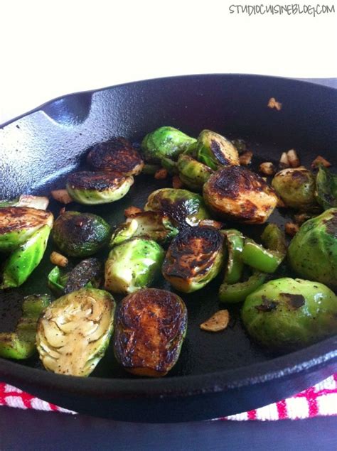 Do you love cooking with jalapenos? Pan Roasted Jalapeños and Brussels Sprouts | Recipe ...