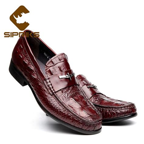 Sipriks Mens Slip Ons Leather Shoes For Men Black Casual Shoes Elegant