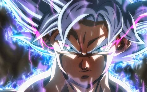 Télécharger Fonds Décran 4k Ultra Instinct De Goku Portrait Violet